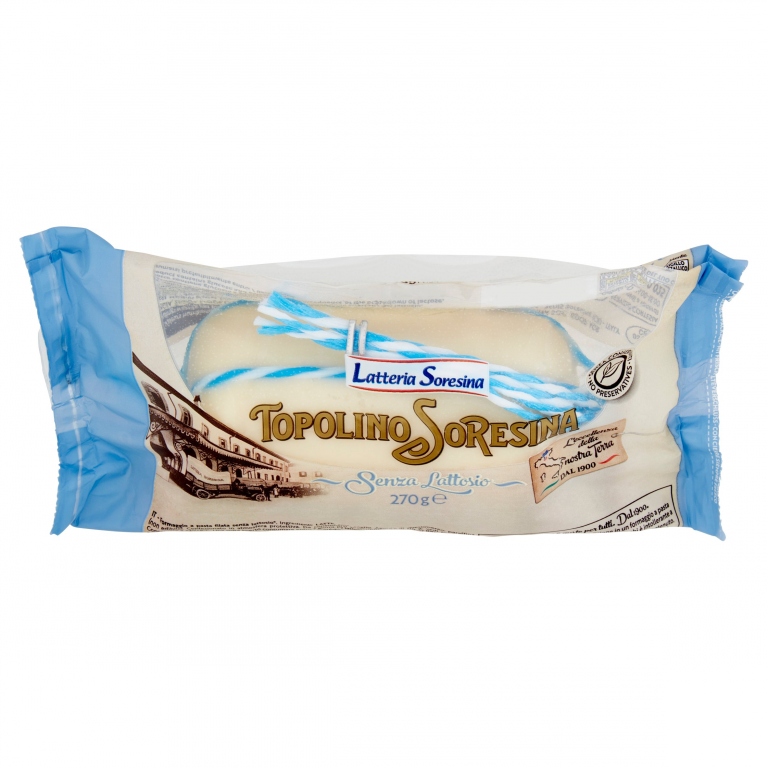 TOPOLINO SENZA LATTOSIO SORESINA GR.270           