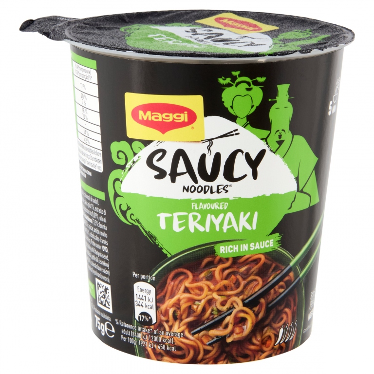 MAGGI NOODLES CUP TERIYAKI GR.75                  