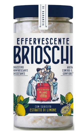 EFFERVESCENTE BRIOSCHI VASO VETRO GR.200          
