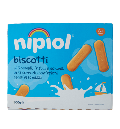 BISC. NIPIOL 6 CEREALI GR800                      