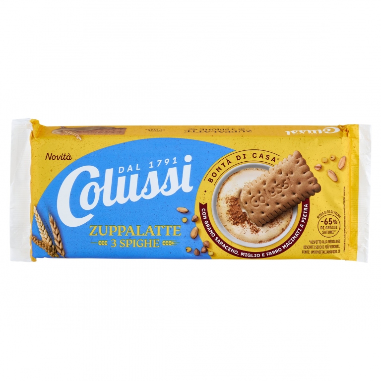 BISC. COLUSSI ZUPPALATTE TRE SPIGHE GR.250        