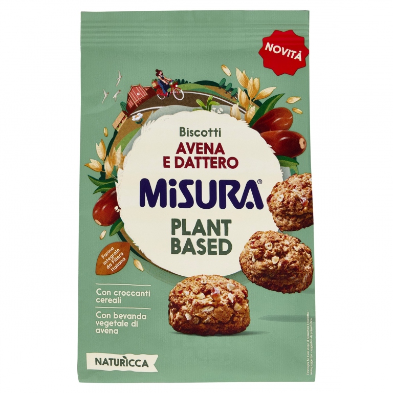 BISC.MISURA DATTERO E AVENA NAT.RICCA GR.260      
