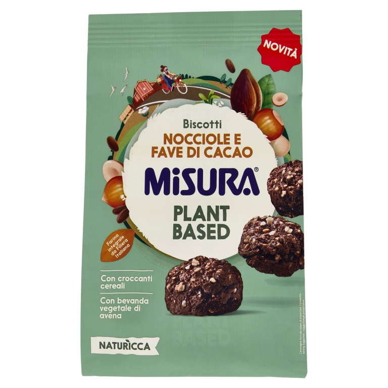 BISC.MISURA CACAO E NOCCIOLA NAT. RICCA GR.260    