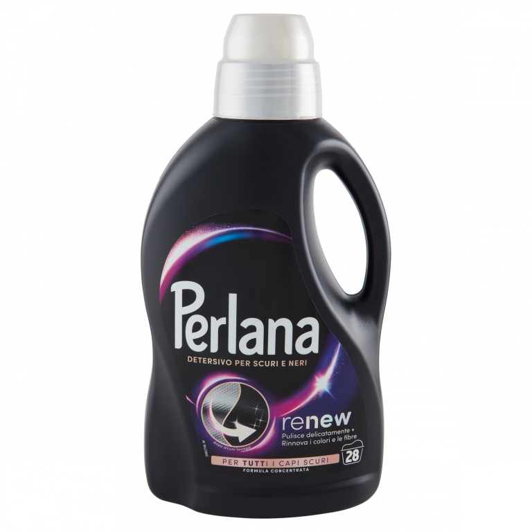 PERLANA NERO CAPI SCURI 28 LAV. NEW               