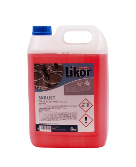 DISINCROSTANTE LAVASTOVIGLIE LICOR SKRAST KG6     