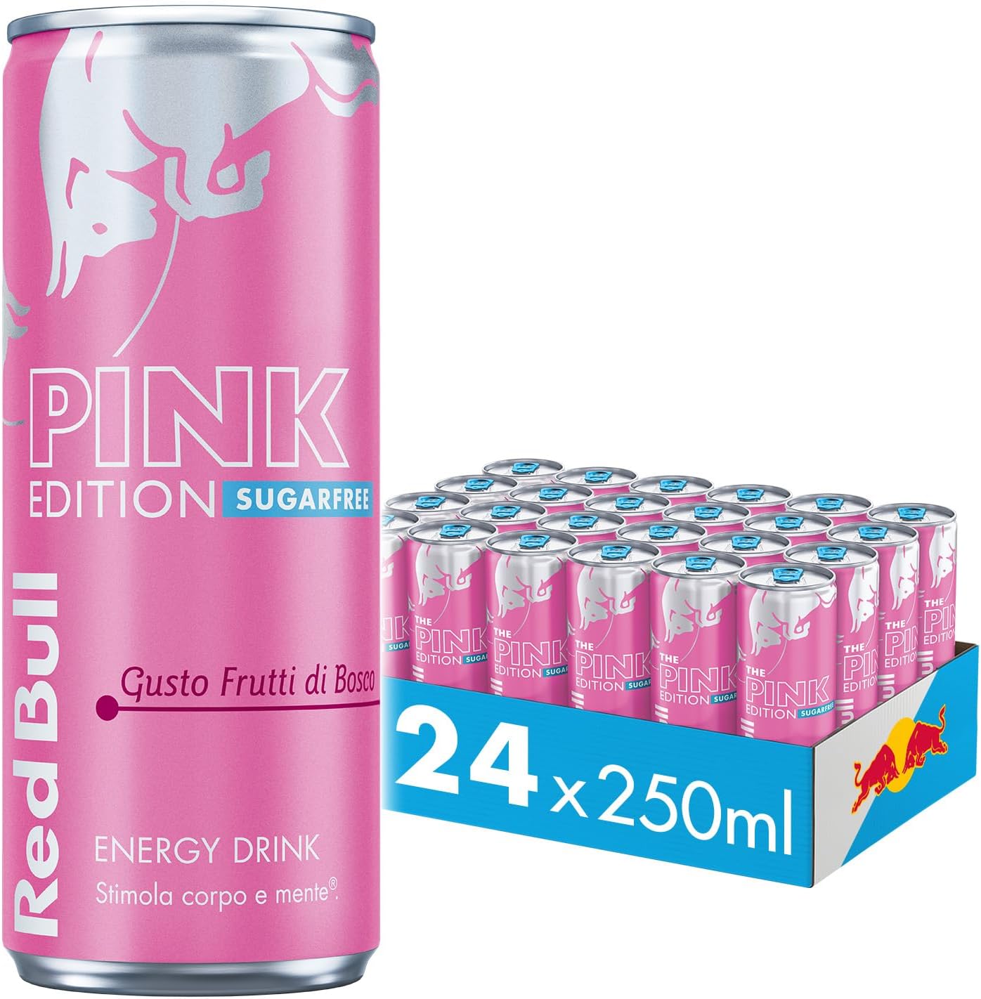 RED BULL PINK EDITION SUGAR FREE LATT.CL25        