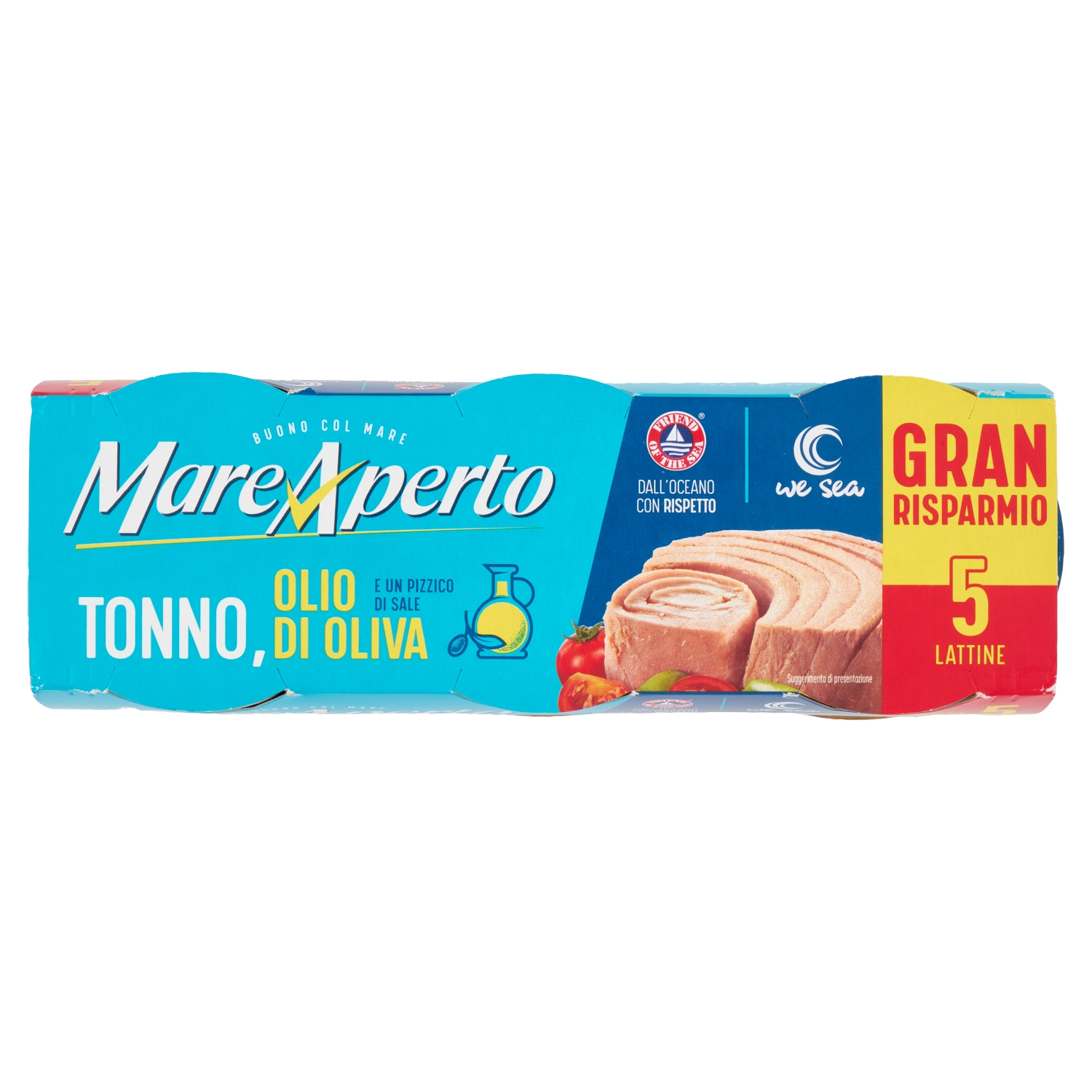 TONNO MAREAPERTO O.O.GR.70X5                      