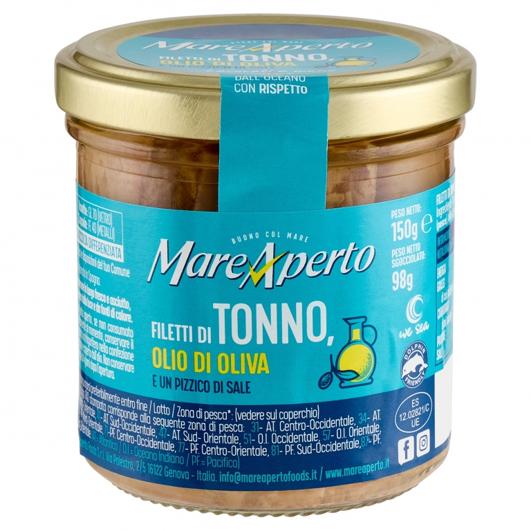TONNO FILETTO MAREAPERTO O.O.GR.150               