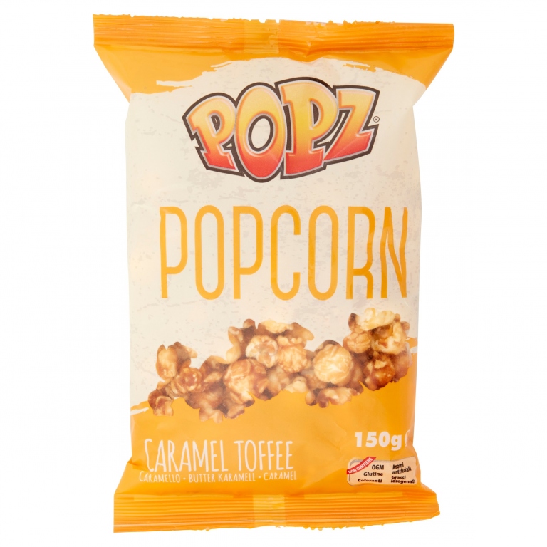 POPZ POP CORN CARAMEL GR.150                      