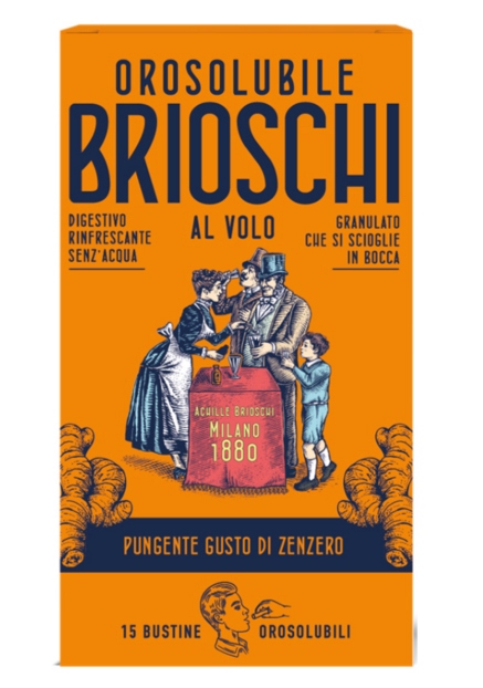 BRIOSCHI BUSTINE OROSOLUBILI ZENZERO PZ,15        