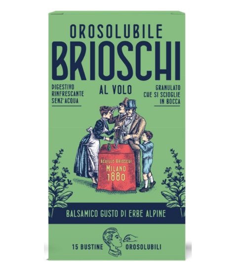 BRIOSCHI BUSTINE OROSOLUBILI ALLE ERBE PZ.15      