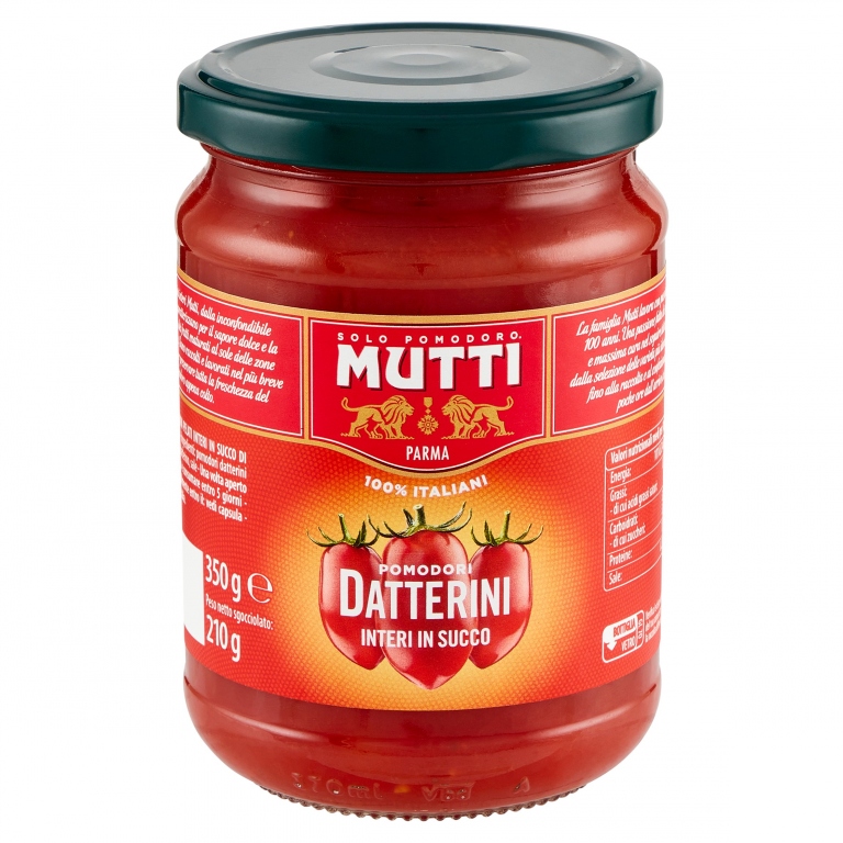 DATTERINI MUTTI ROSSI IN SUCCO GR.350             