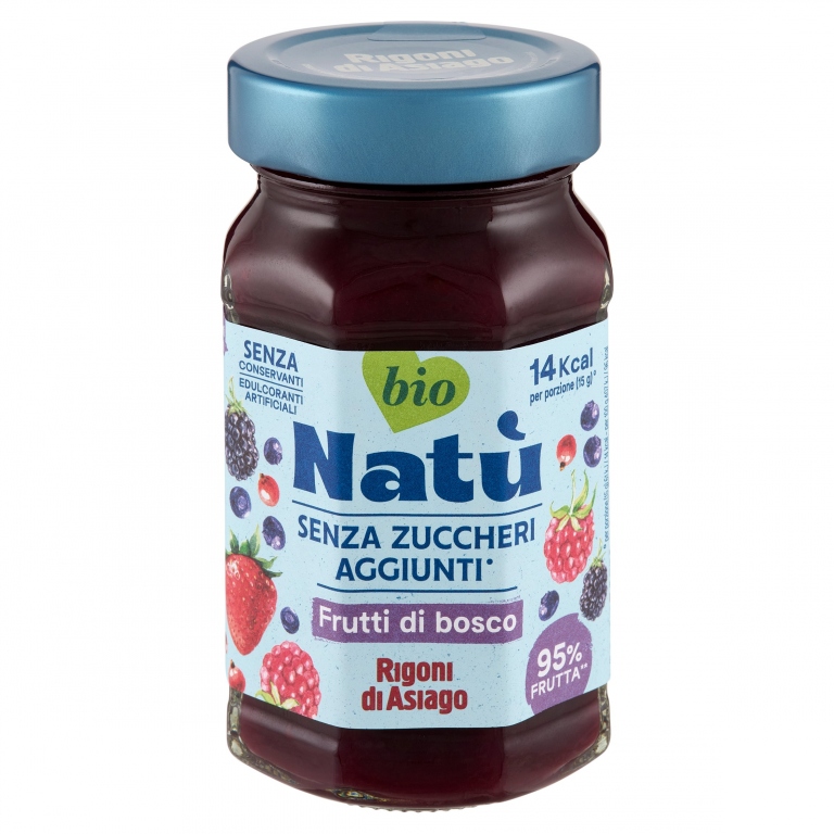 CONFETTURA RIGONI NATU' S/Z F.BOSCO BIO GR.240    