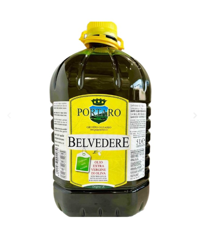 OLIO BELVEDERE OLIVA LT.5 PET                     