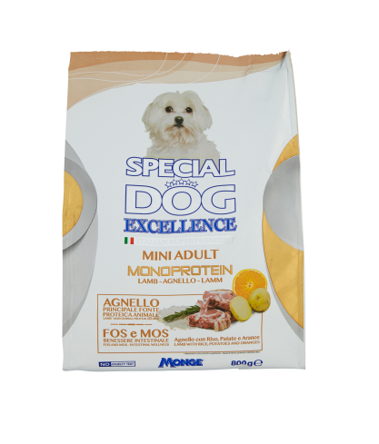 MONGE SPECIAL DOG EXCELL.MONOPROT.MINI ADULT GR800