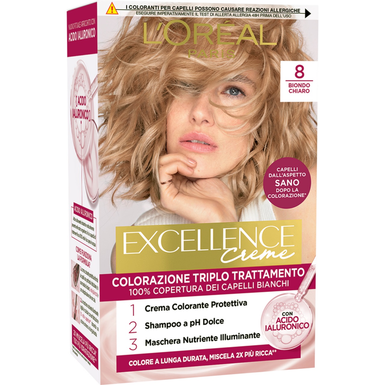 COLOR.EXCELLENCE N.8 BIONDO CHIARO                