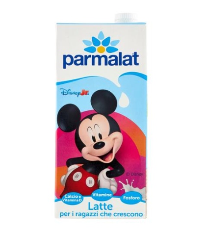 LATTE PARMALAT LT.1 DISNEY RAGAZZI CHE CRESCONO   