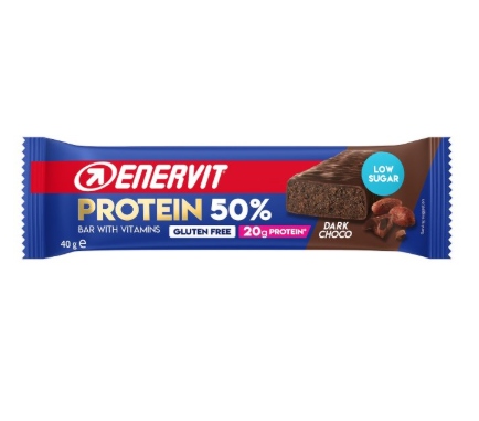 BARRETTA ENERVIT PROTEIN 50% DARK COCO GR 40      