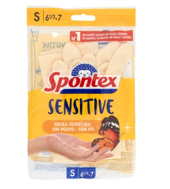 GUANTI SPONTEX SENSITIVE SMALL                    