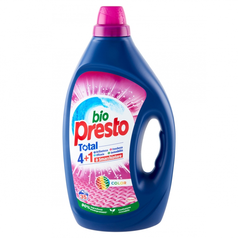 DET.LIQ.LAV.BIO PRESTO COLOR  35 LAV.             