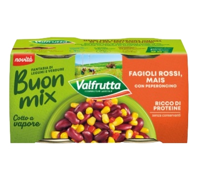 BUONMIX VALFRUTTA FAG.CAN/SOIA/MAIS GR160X2       