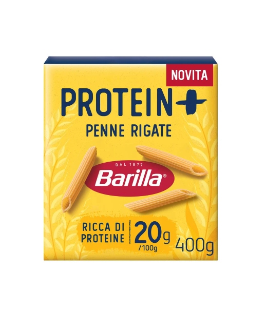 PASTA BARILLA PENNE RIGATE PROTEIN PLUS GR.400    