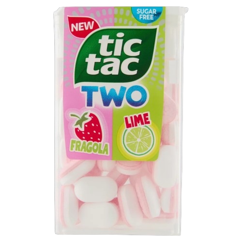 FERRERO TIC TAC TWO FRAGOLA LIME 38,5G            