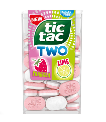 FERRERO TIC TAC TWO AGRUMI MIX GR.49              