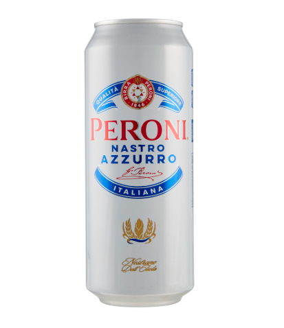 BIRRA NASTRO AZZURRO CL.50 LATTINA                