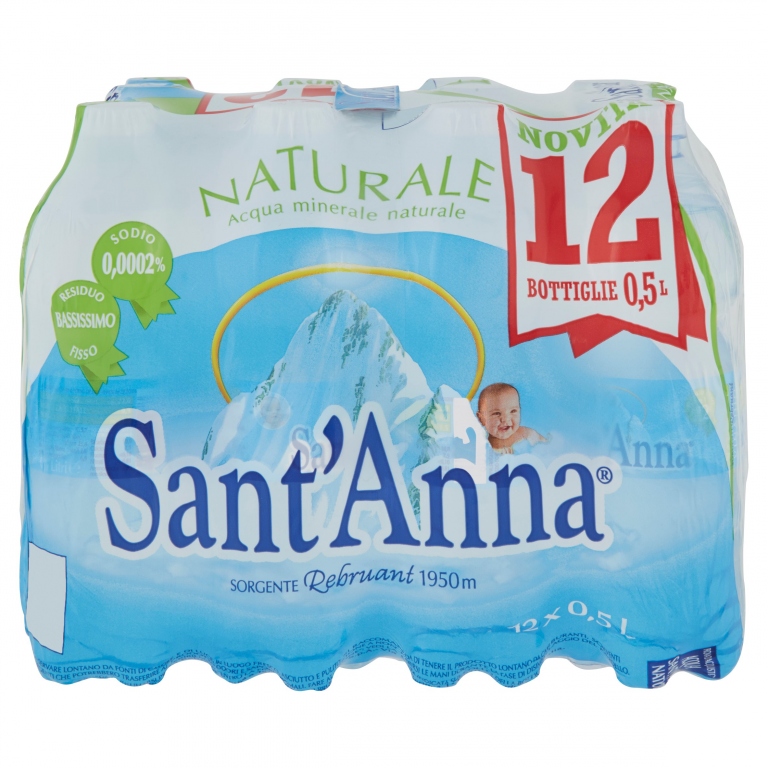 ACQUA SANT'ANNA NAT. ML.500X12                    