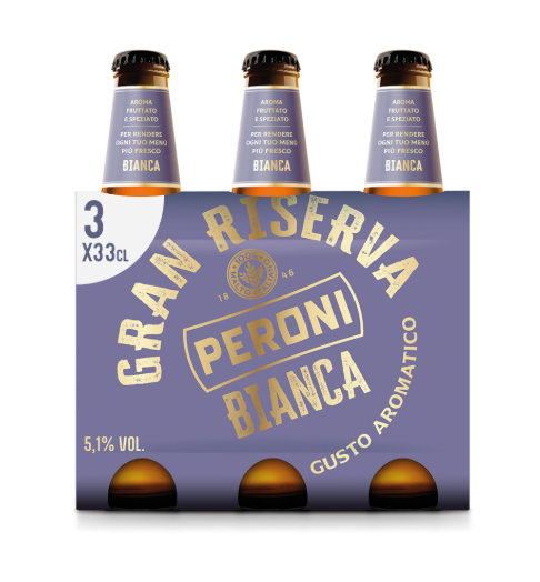 BIRRA PERONI BIANCA G.RIS.CL.33X3                 