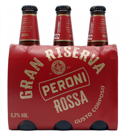 BIRRA PERONI ROSSA G.RIS.CL.33X3                  