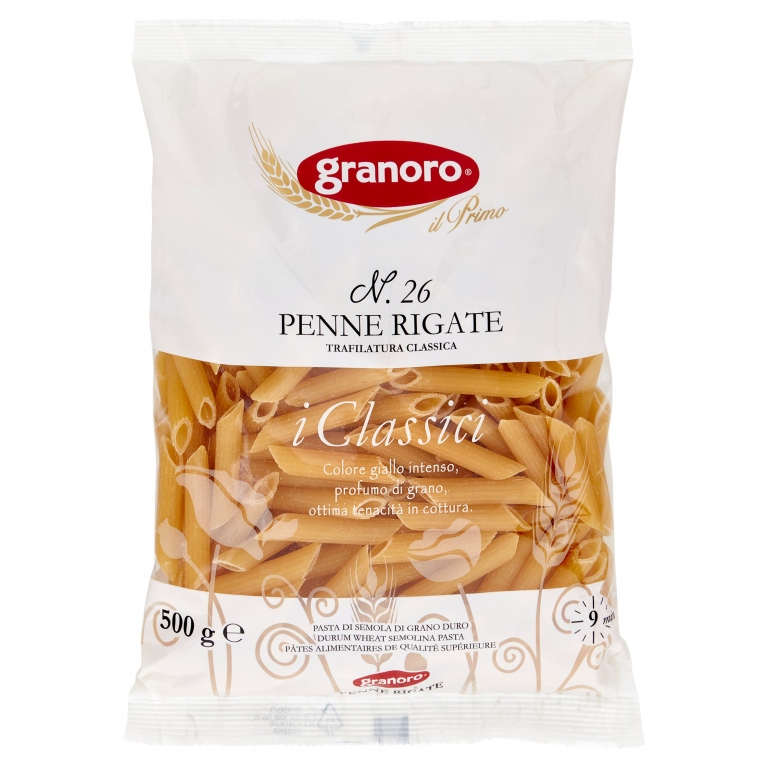 PASTA GRANORO PENNE RIGATE GR.500                 