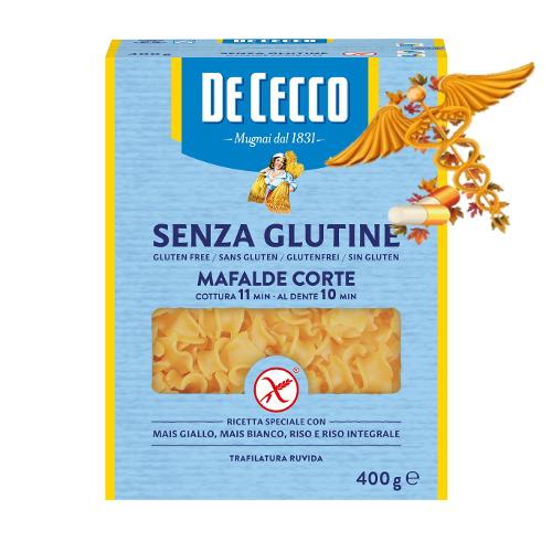 PASTA DE CECCO S/GLUT.MAFALDE CORTE N.32 GR400    
