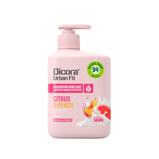SAP.LIQ.DICORA ML 500 CITRICS&PEACH               