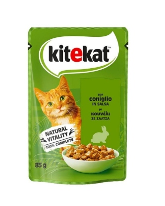 KITEKAT CONIGLIO IN SALSA GR.85                   