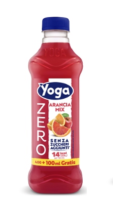 BEVANDA YOGA ARANCIA MIX ZERO ML.400+100 PET      