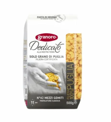 PASTA GRANORO MEZZI GOMITI DEDICATO G500          