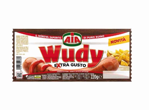 WURSTEL WUDY EXTRAGUSTO DI SUINO GR.220           