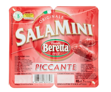 SALAMINI BERETTA PICCANTE GR.85                   
