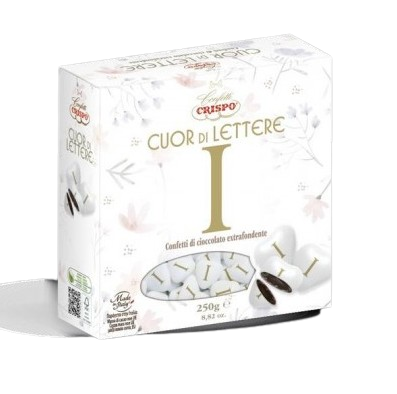 CONFETTI CRISPO CUOR DI LETTERA I  GR250          