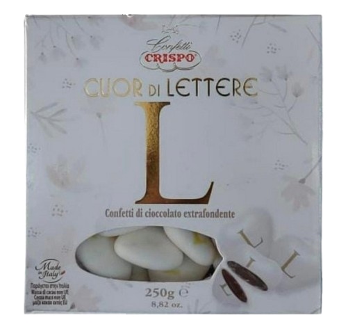 CONFETTI CRISPO CUOR DI LETTERA L  GR250          