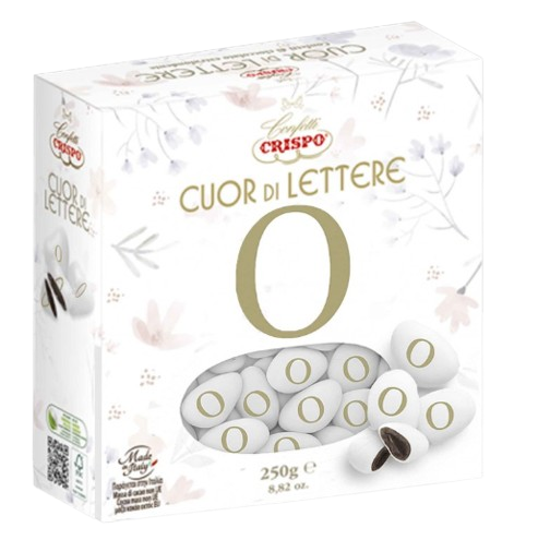 CONFETTI CRISPO CUOR DI LETTERA O  GR250          