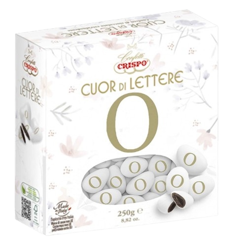 CONFETTI CRISPO CUOR DI LETTERA O  GR250          