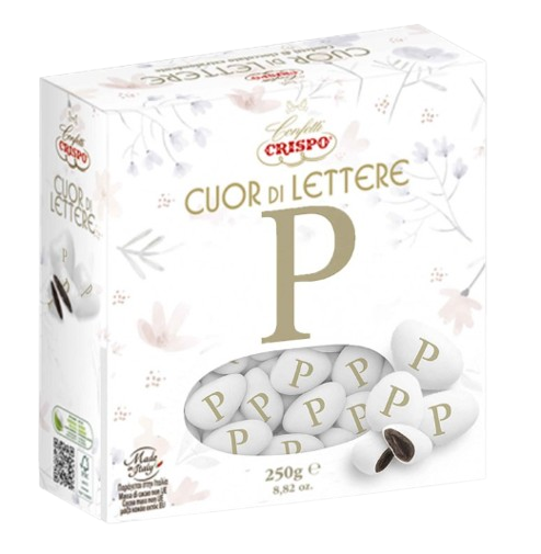 CONFETTI CRISPO CUOR DI LETTERA P  GR250          
