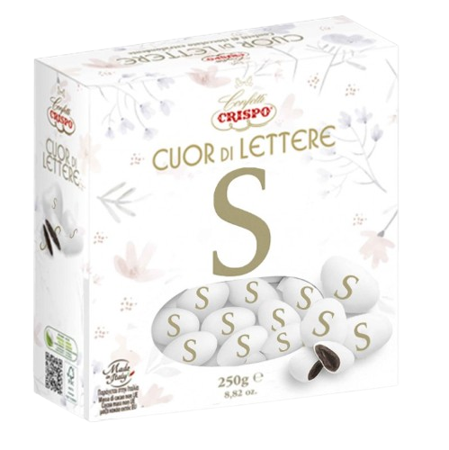 CONFETTI CRISPO CUOR DI LETTERA S  GR250          
