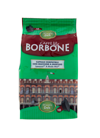 CAFFE' BORBONE COMP.A MODOMIO DEK X10PZ           