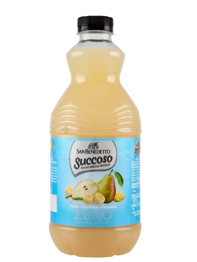 SUCCOSO S.BENED.ZERO PERA/BAN/ANANAS PET CL.90    