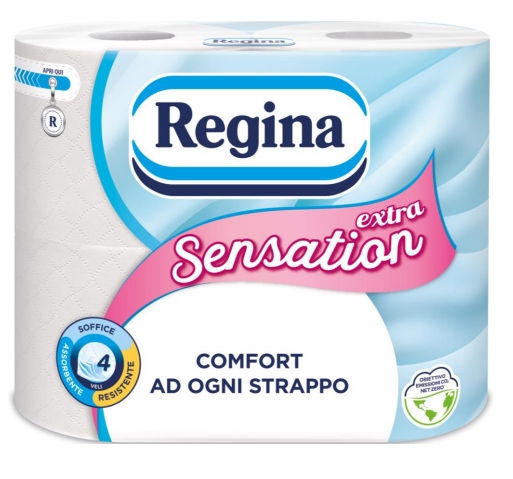 CARTA IG.REGINA SENSATION EXTRA X 4               