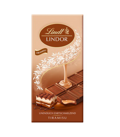 LINDT TAV.LINDOR TIRAMISU'GR.100                  